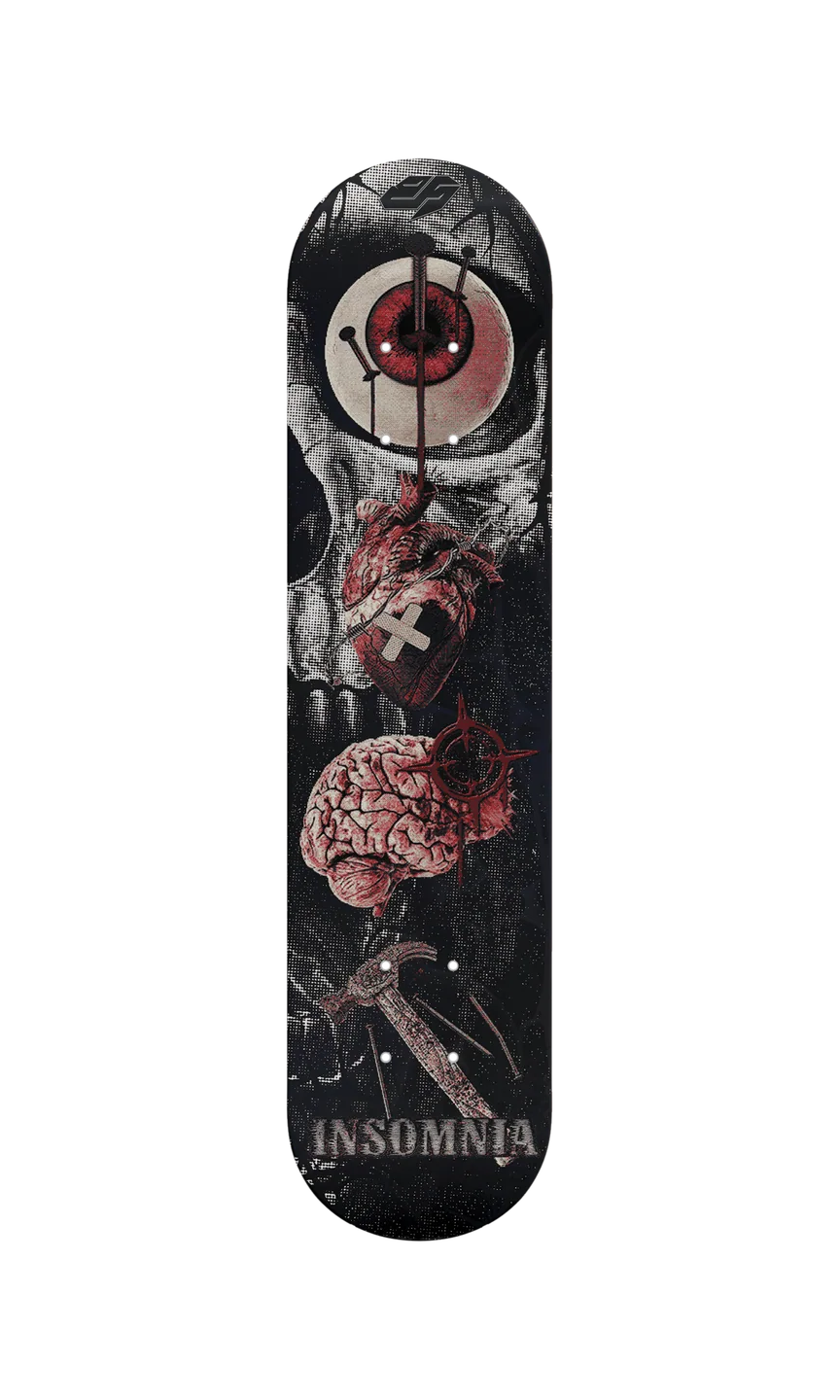 INSOMNIA SKATEBOARD — front